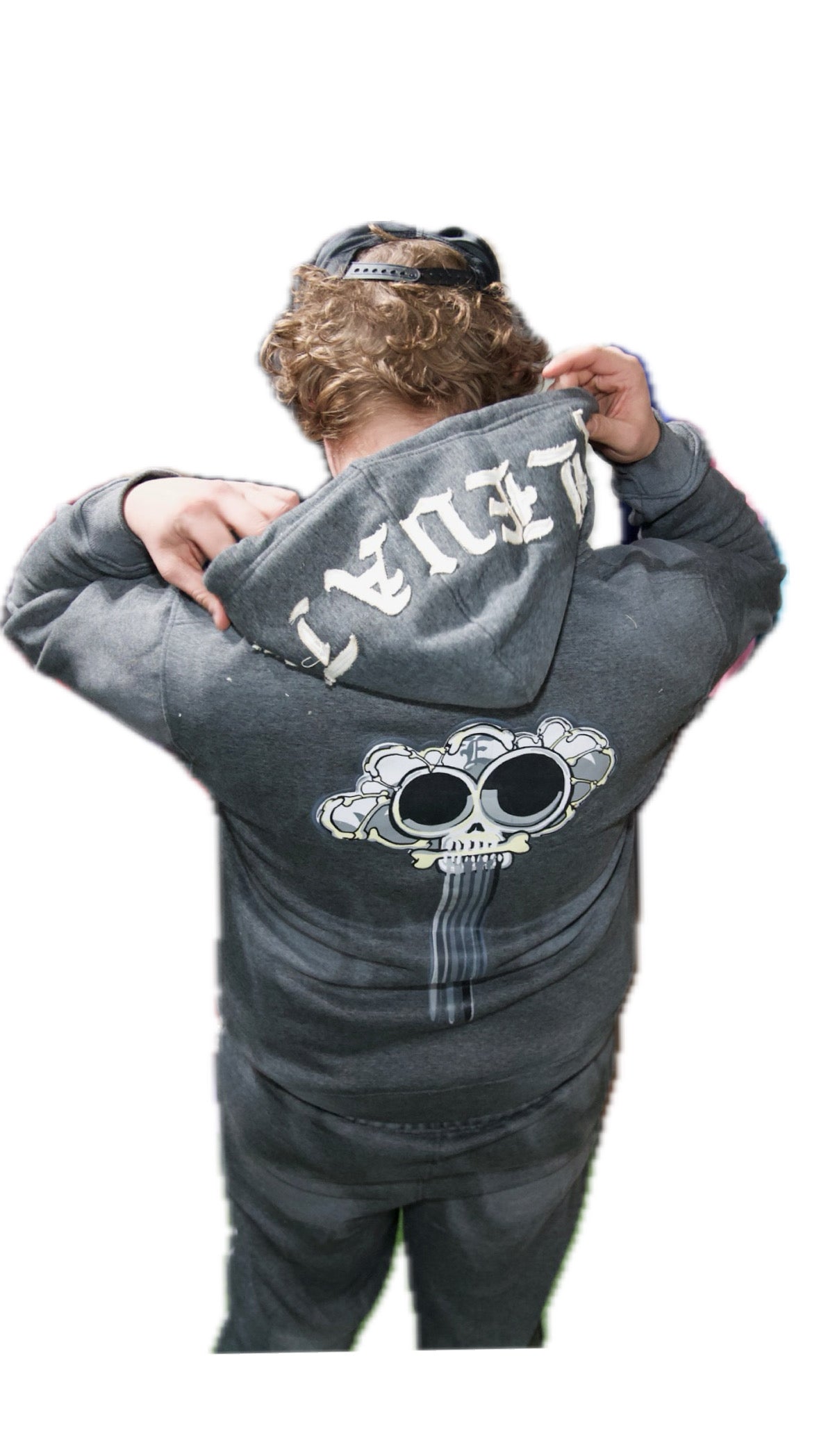 Exalt Zip Sweatsuit - Grey