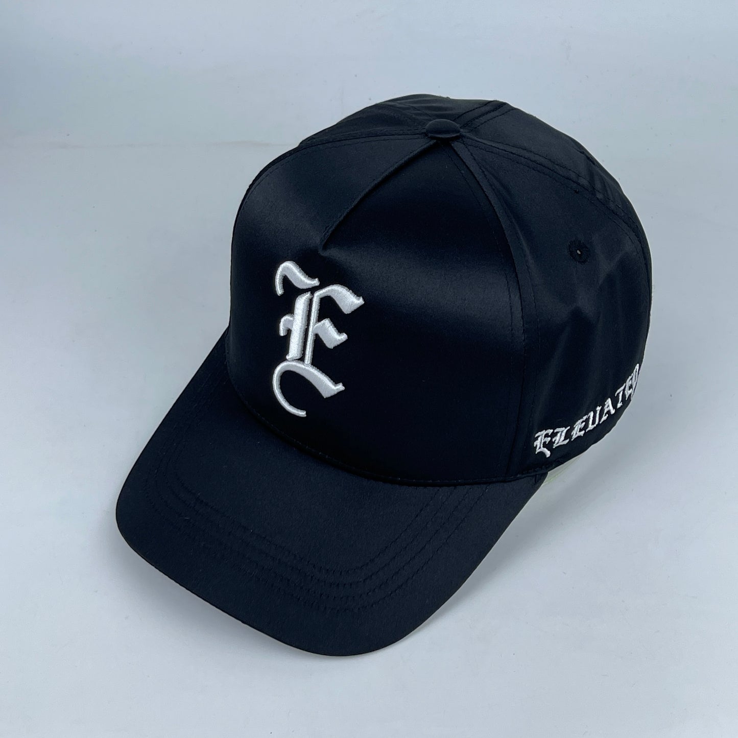 Satin Basic Hat - Black