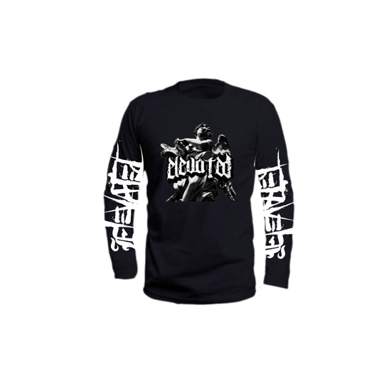 Elevated Long Sleeve - Black and White