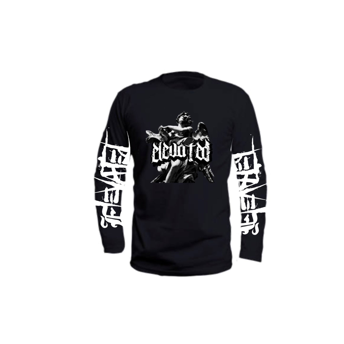 Elevated Long Sleeve - Black and White